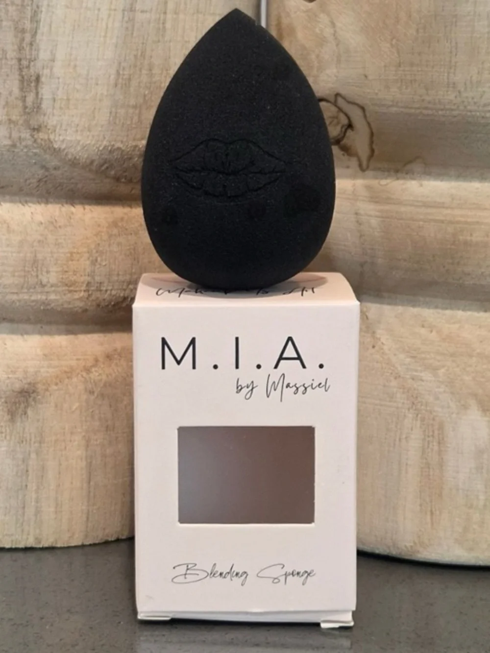 M.I.A. By Massiel Black Makeup Blending Sponge NEW! FULL SIZE!